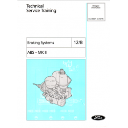 Ford Granada/Scorpio Teves ABS Mk II Technical System Training Manual